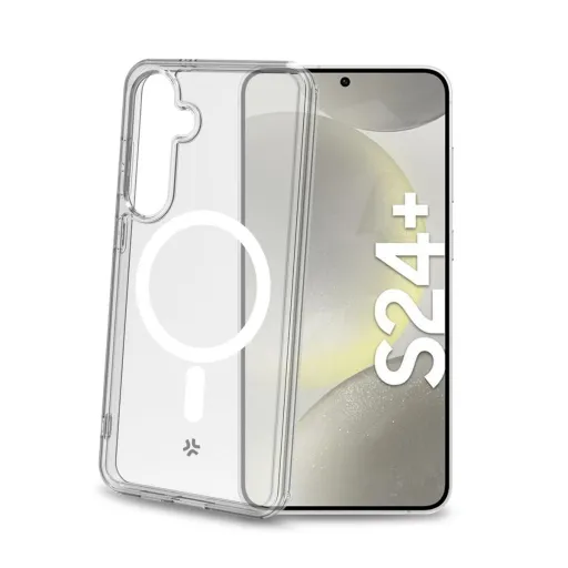 Capa para Telemóvel Celly GELSKINMAG1066 Branco Transparente Galaxy S24 Plus