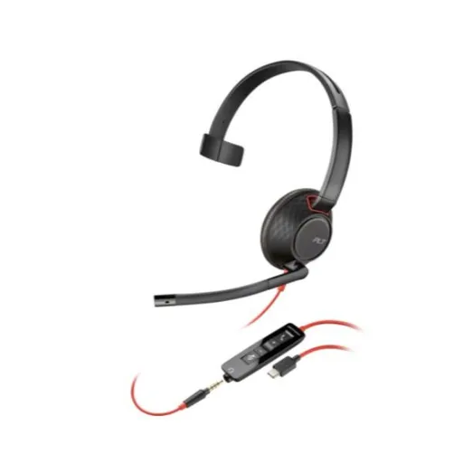 Auricular com Microfone HP Blackwire 5210 Preto