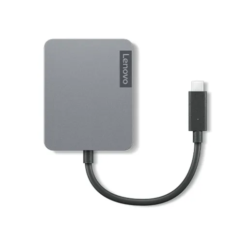 Hub USB Lenovo 4X91A30366 Cinzento