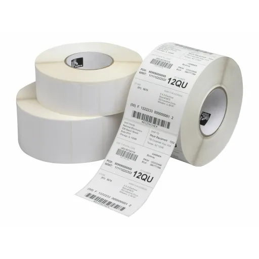 Rolo de Etiquetas Zebra 76180 102 x 152 mm Branco (4 Unidades)