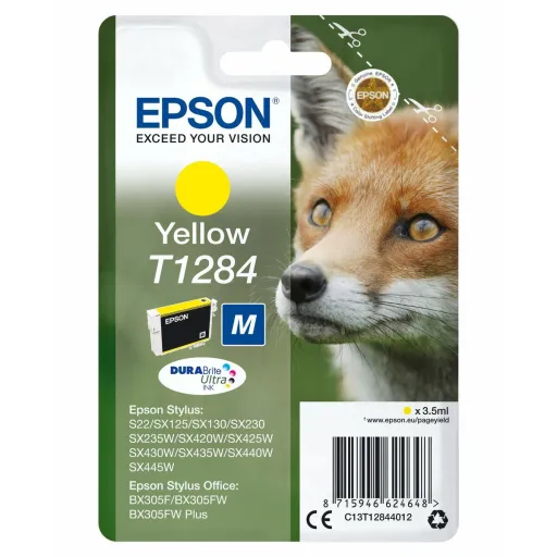 Tinteiro de Tinta Original Epson C13T12844022 Amarelo