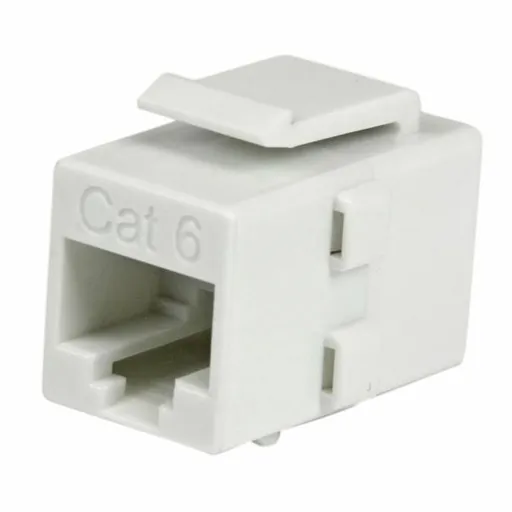 Adaptador RJ45 Startech C6KEYCOUPLWH RJ45 Branco