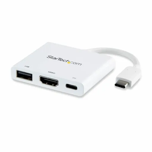 Adaptador USB-C Startech CDP2HDUACPW Branco 4K Ultra HD