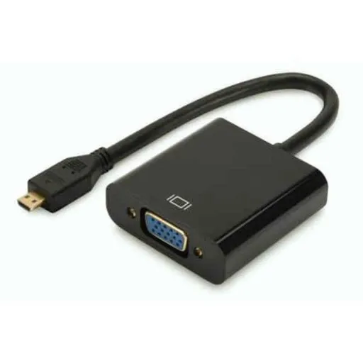 Adaptador Mini HDMI para VGA Digitus DA-70460 Preto