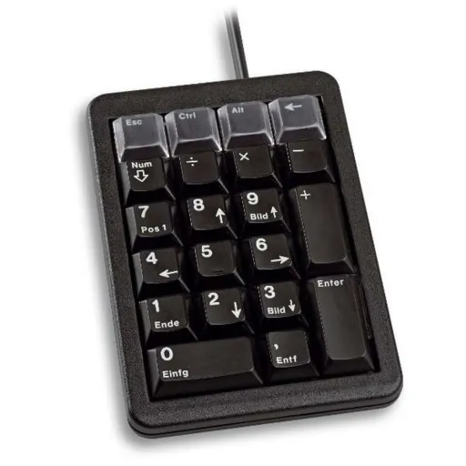 Teclado Numérico Cherry G84-4700LUCES-2 USB Preto