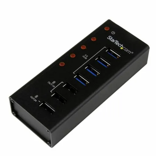 Hub USB Startech ST4300U3C3 Preto