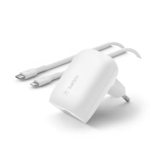 Carregador de Parede Belkin WCA005VF1MWH-B5 Branco 25 W 30 W