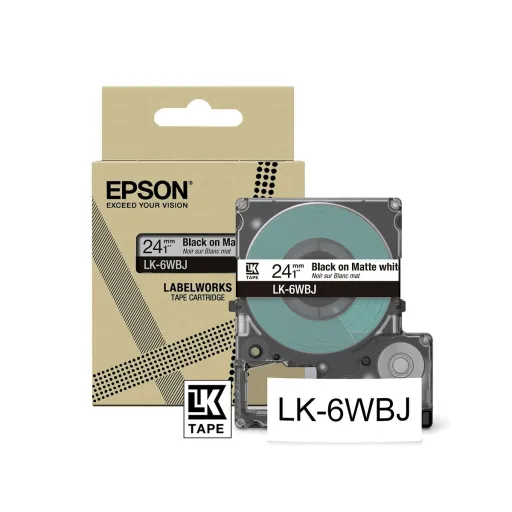 Tinteiro de Tinta Original Epson LK-6WBJ Preto