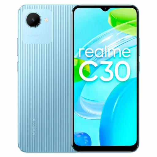 Smartphone Realme C30 3GB 32GB Azul 3 GB RAM Octa Core Unisoc 6,5" 32 GB 1 TB 6.5"