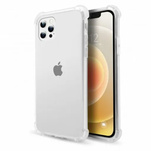 Capa para Telemóvel PcCom IPhone 12/12 Pro Multicolor Transparente Apple