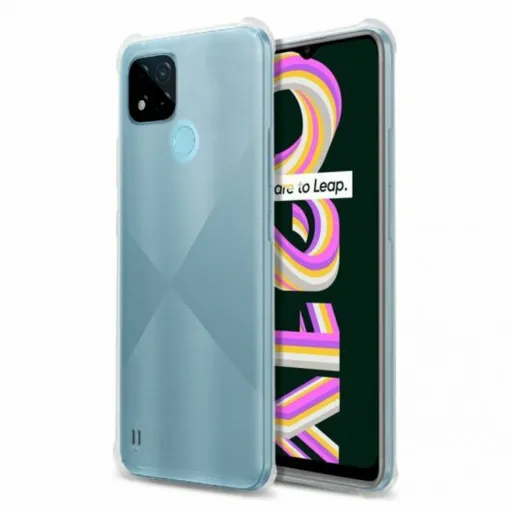 Capa para Telemóvel PcCom Realme C25Y | Realme C21Y Multicolor Transparente Realme