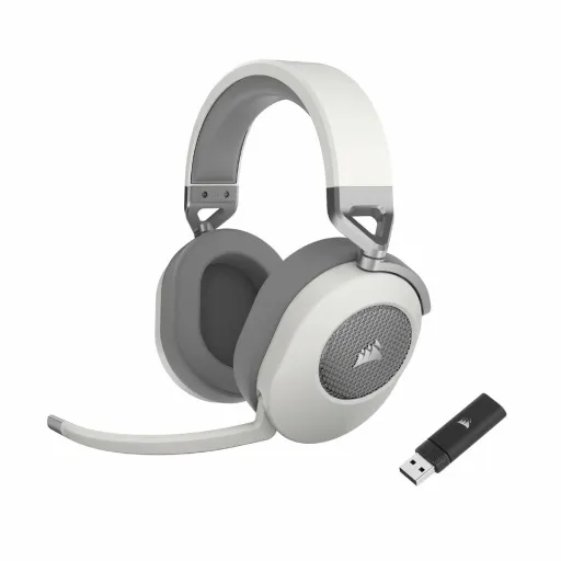 Auriculares com Microfone Corsair HS65 Branco