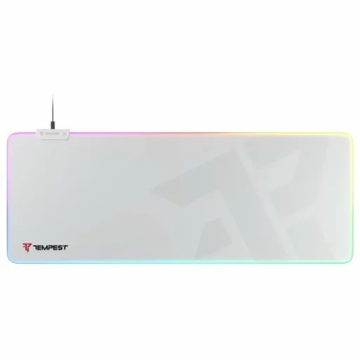 Tapete de Rato Tempest TP-GMP-RGB-W Branco