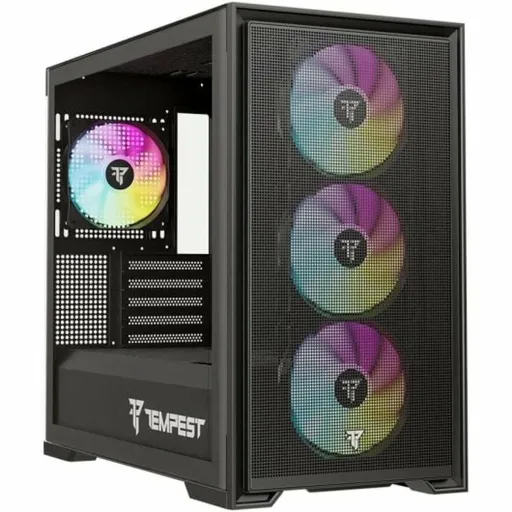 Caixa Semitorre ATX Tempest Stronghold  Preto