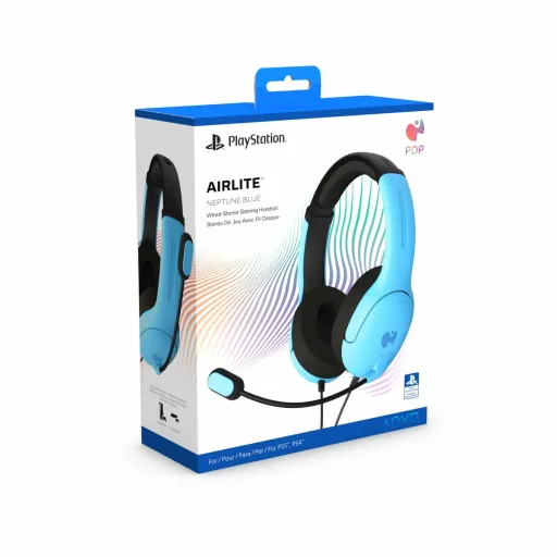 Auriculares com Microfone PDP Airlite  Azul