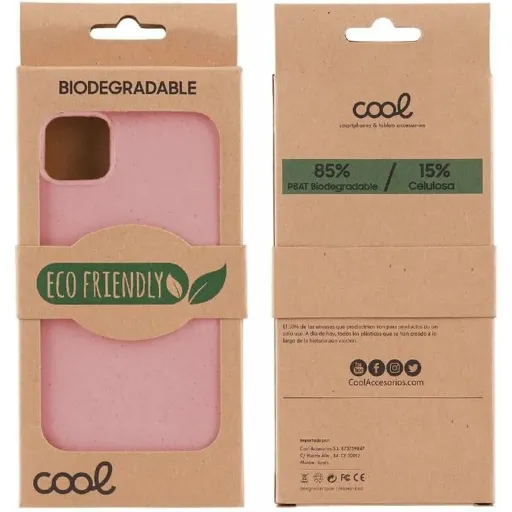 Capa para Telemóvel Cool IPhone 15 Cor de Rosa Apple