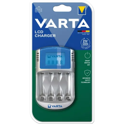 Carregador de Pilhas Varta 4 Pilhas AA/AAA 12 V