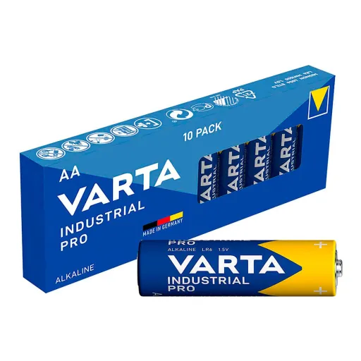 Pilhas Varta Industrial Pro AA LR06 1,5 V (10 Unidades)