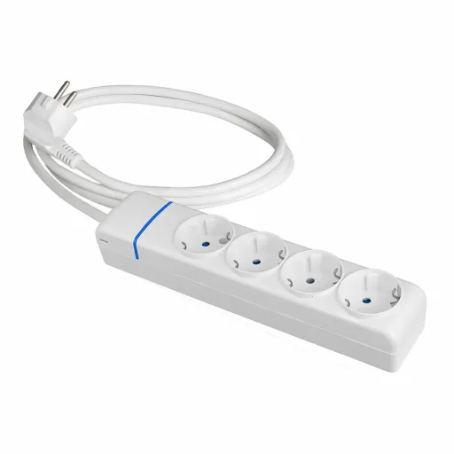 Extensão com 4 Tomadas Sem Interruptor Solera 8014p 250 V 16 A (1,5 m)