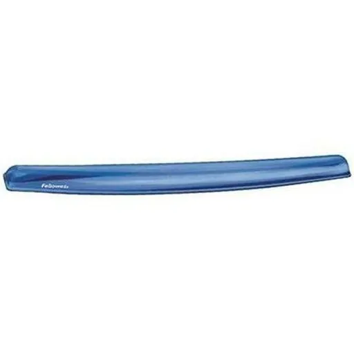 Apoio para Pulsos Fellowes 9113709 Antideslizante Azul Transparente 15 x 58 x 471 mm