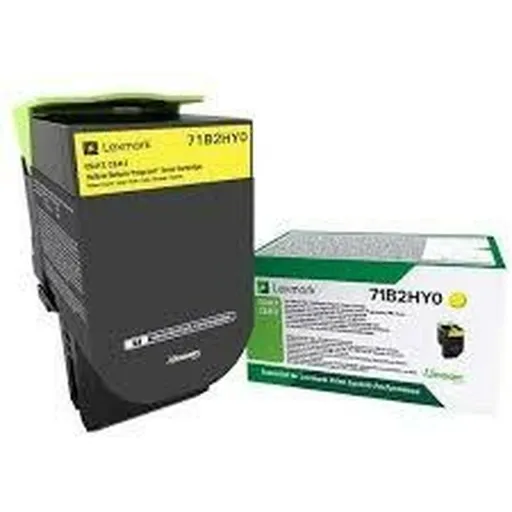 Tóner Lexmark 71B2HY0 Amarelo