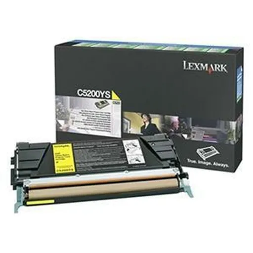 Tóner Lexmark C5200YS Amarelo