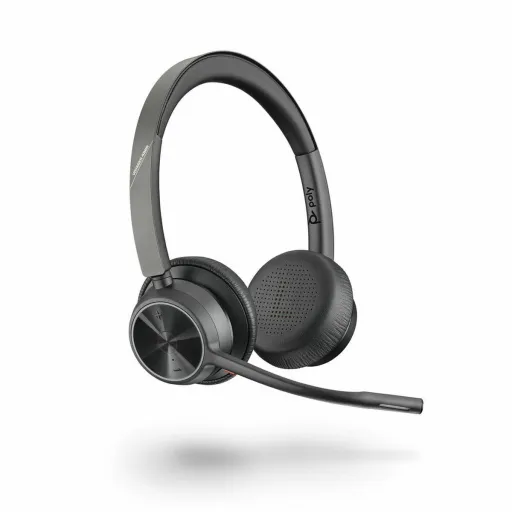 Auriculares com Microfone Poly Voyager 4320 UC Preto