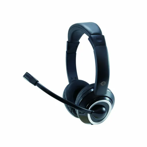 Auriculares Conceptronic POLONA Branco Preto