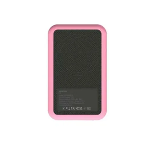 Power Bank com Carregador Sem Fios Kreafunk Cor de Rosa 5000 MAh