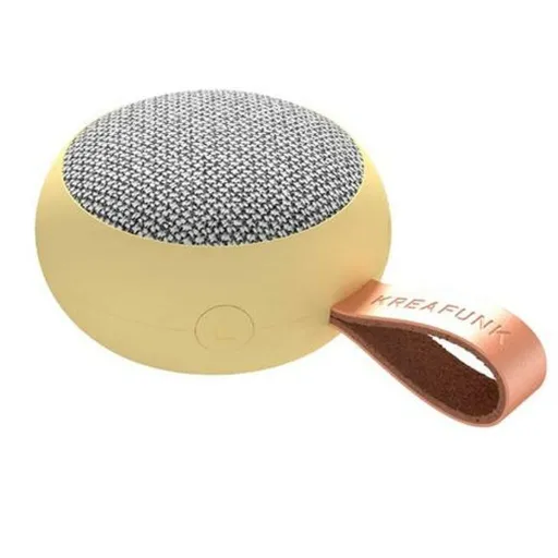 Altifalante Bluetooth Portátil Kreafunk Amarelo 6 W