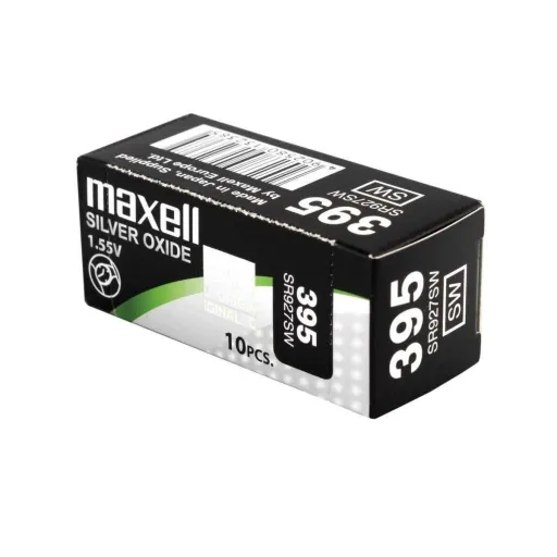 Pilhas de Botão Maxell SR0927SW 395 1,55 V Pilhas de Botão