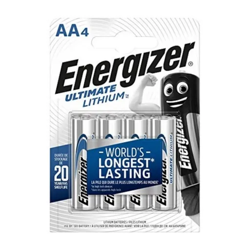 Pilhas Energizer 1,5 V AA