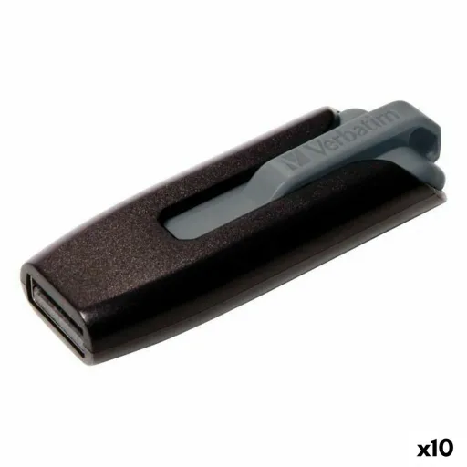 Pendrive Verbatim V3 Store 'n' Go Preto 64 GB (10 Unidades)