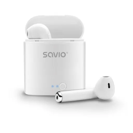 Auriculares in Ear Bluetooth Savio TWS-01 Branco