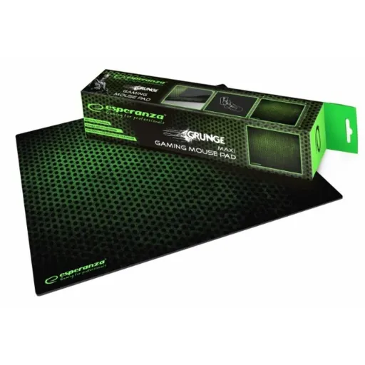 Tapete Antiderrapante Esperanza EGP103G Preto Verde Preto/Verde Estampado