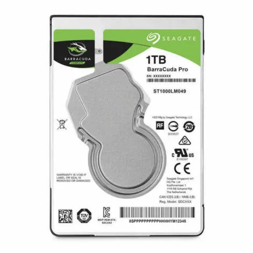 Disco Duro Seagate Barracuda Pro 2,5" 1 TB