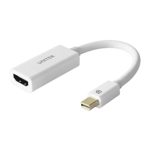 Adaptador Mini DisplayPort para HDMI Unitek Y-6331 Branco 20 cm