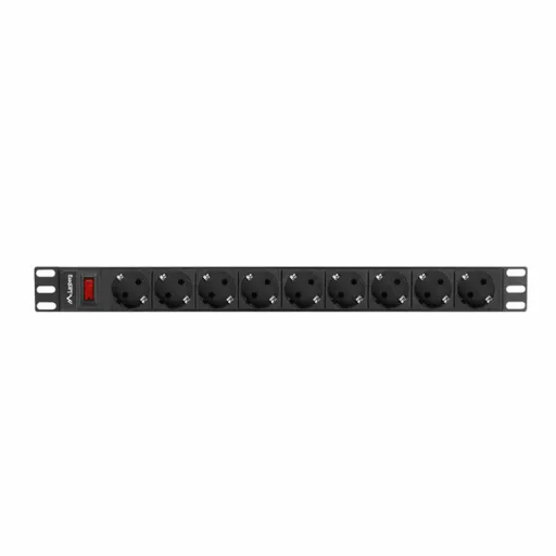 Extensão com 9 Tomadas com Interruptor Lanberg PDU-09F-0300-BK (3 m)