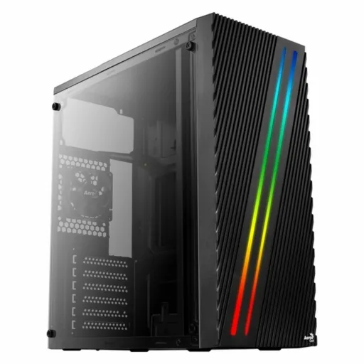 Caixa Semitorre ATX Aerocool Streak RGB USB 3.0 Preto