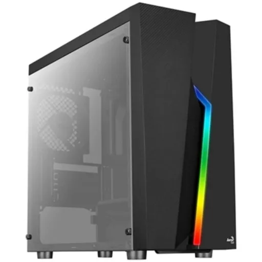 Caixa Semitorre ATX Aerocool Bolt Mini RGB Preto Multicolor