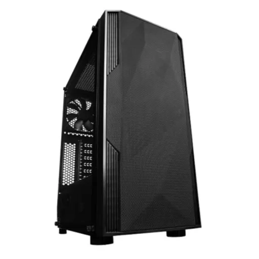 Caixa Semitorre ATX Logic Agir Mesh Preto