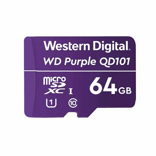 Cartão Micro SD Western Digital WD Purple SC QD101 64GB 64 GB