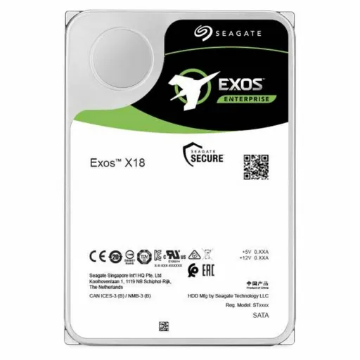 Disco Duro X18 Seagate Exos ST12000NM000J 3,5" 12 TB