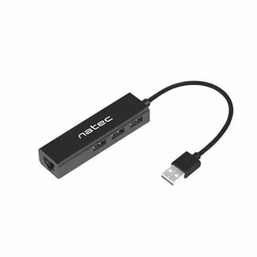 Hub USB Natec Dragonfly Preto (1 Unidade)