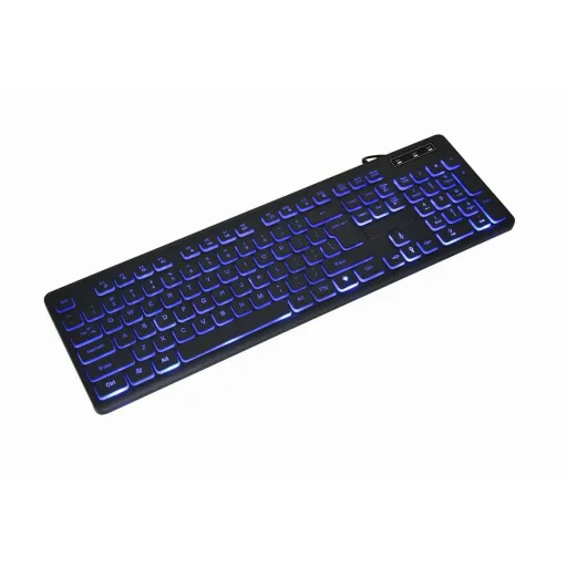 Teclado GEMBIRD KB-UML3-02 Preto Inglês EEUU QWERTY