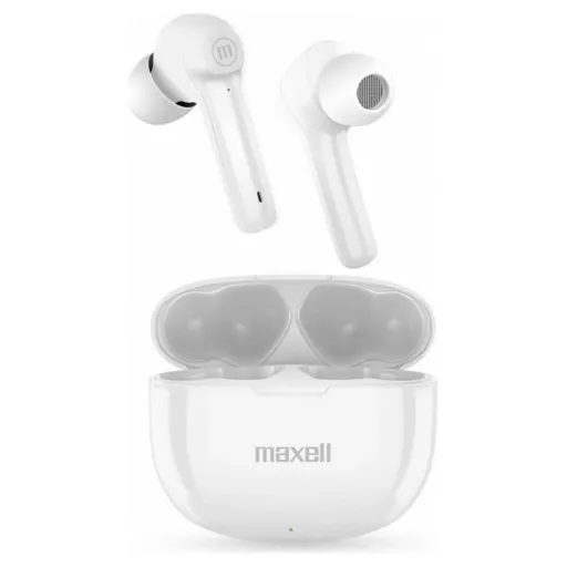 Auriculares com Microfone Maxell Dynamic+ Branco