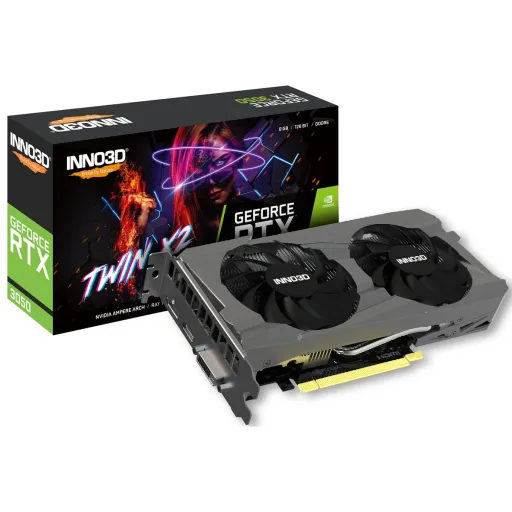 Placa Gráfica INNO3D N30502-08D6-1711VA41 Nvidia GeForce RTX 3050 8 GB GDDR6