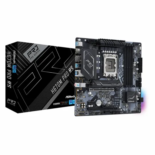 Placa Mãe ASRock H670M PRO RS LGA 1700 INTEL H670