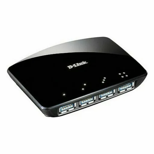 Hub USB D-Link DUB-1340/E Preto