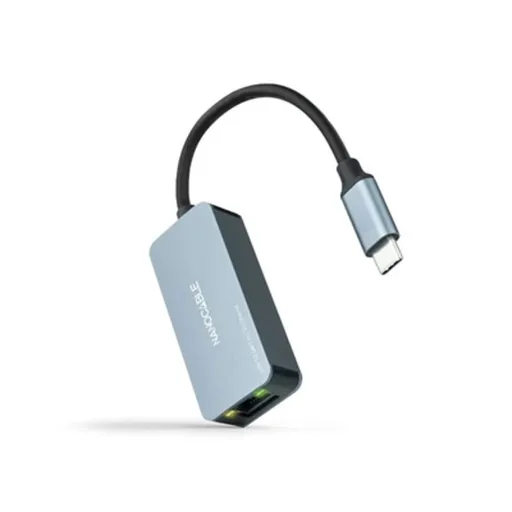 Adaptador USB-C para Rede RJ45 NANOCABLE 10.03.0410 Cinzento